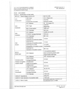 產(chǎn)品檢驗(yàn)報(bào)告