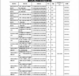 國網(wǎng)中標